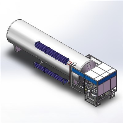 Stesen LNG Bersepadu Mendatar